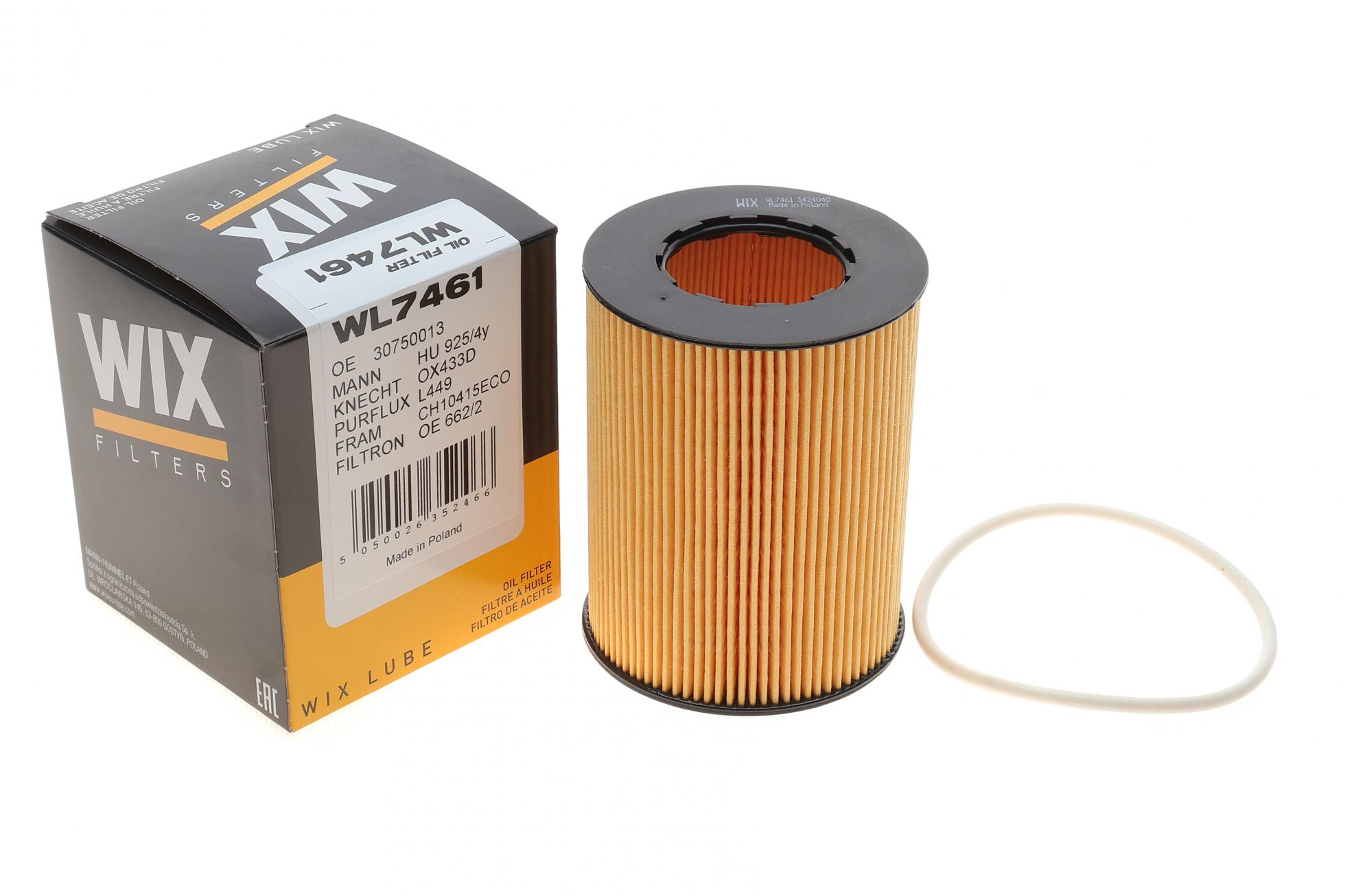 WL7461 WIX FILTERS